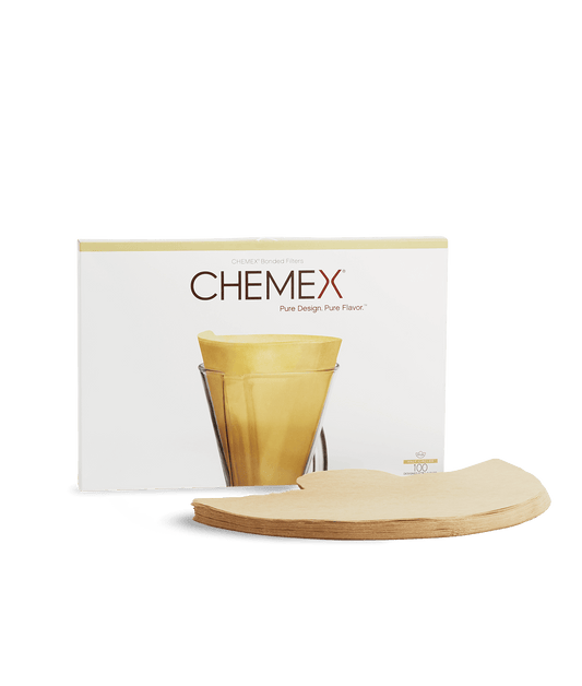 Chemex Bonded Filters Unfolded Half Moon